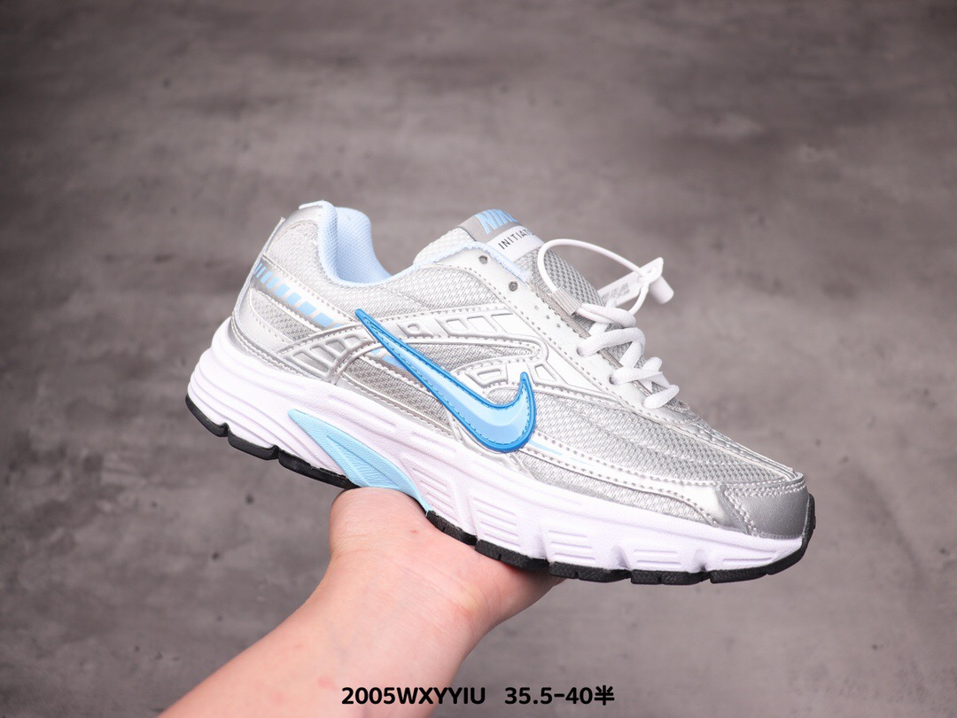 2020 Nike Initiator Running Silver Baby Blue White Shoes For Women